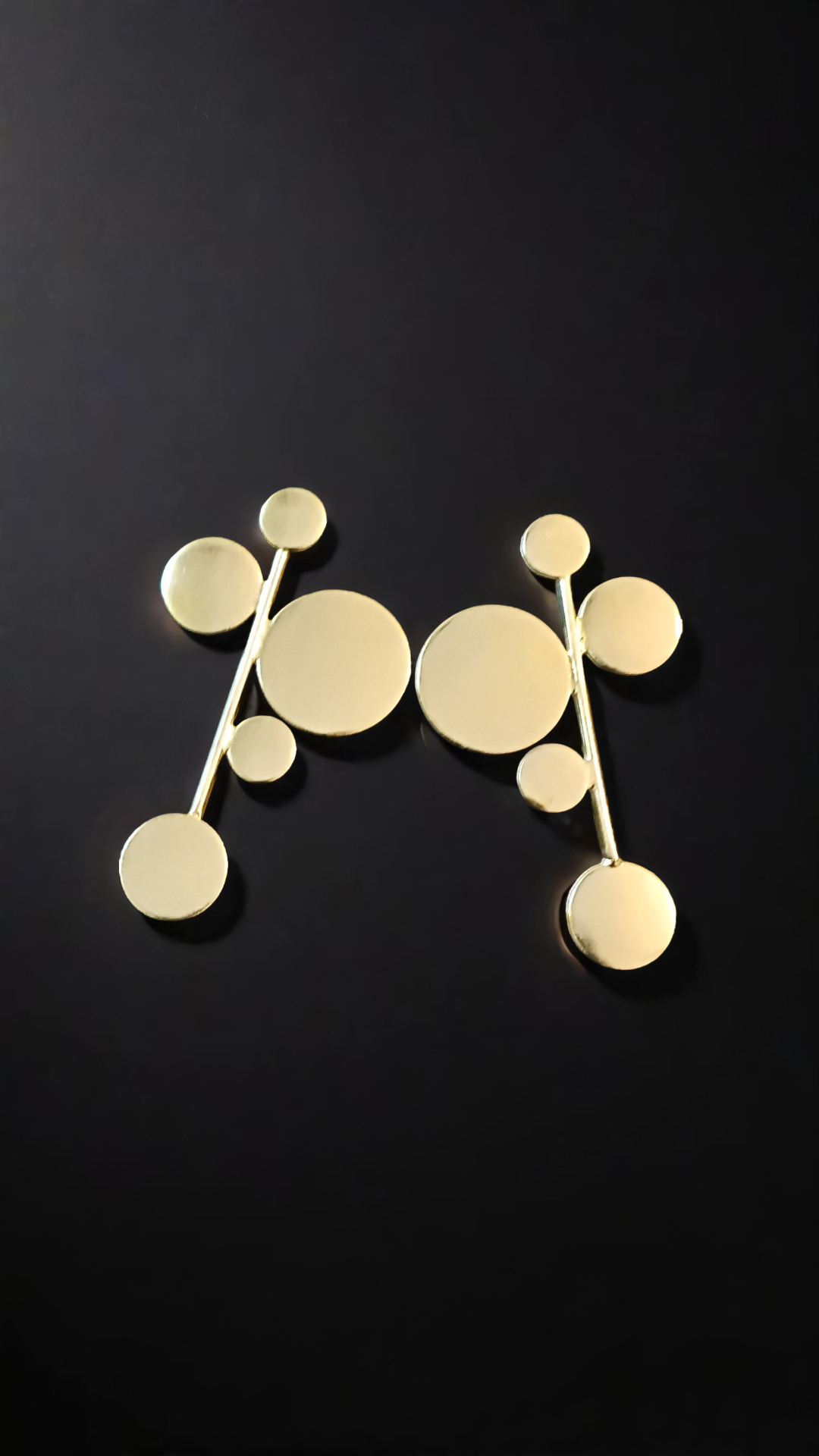 Anti-Tarnish 18k Gold plated Jewellery - Honey comb inspired hand crafted western wear earring